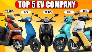 Top 5 Electric Scooter Companies IN INDIA 2024! Electric Scooter