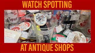 Searching An Antique Shop For Cool Vintage Watches!