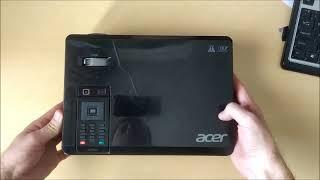 Краткий обзор проектора ACER X112