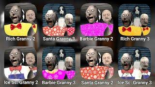 Granny 2 & 3 All New Mods || Barbie Granny | Rich Granny | Granny Mods | Mods Games | New Game Mod