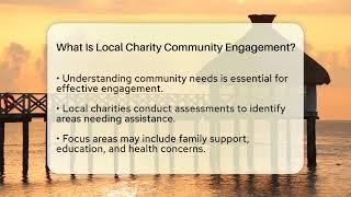 What Is Local Charity Community Engagement? - Resort 2 Travel