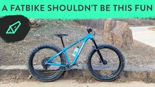 This is a Joke, Right? A FATBIKE for Trail Use! Corvus Skookum AF Review - It's a Fattail Party