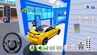 3D Car Driving Simulator - 3D car vs Bullet Train Statin #-40 - 3D car Android Gameplay