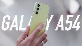 Обзор Galaxy A54 - топовый средний класс! (нет)