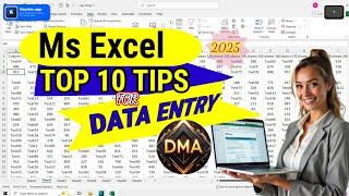 Top 10 Excel Tips to Boost Your Data Entry Efficiency | Time-Saving Hacks & Techniques