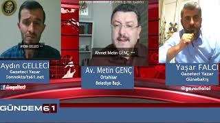 GÜNDEM61 - /ORTAHİSAR BELD. BAŞK. Ahmet METİN GENÇ CEVAP VERİYOR