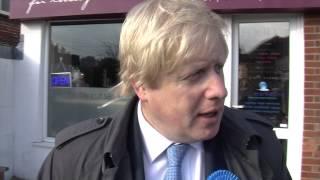 Boris Johnson talks about University of Winchester