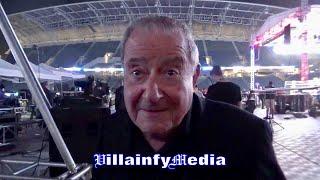 BOB ARUM "UPSET" MANNY PACQUIAO "TOOK A LOT OF PUNCHES TO THE HEAD" ADVISES MAYWEATHER REMATCH ONLY