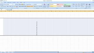 rotate text up in excel