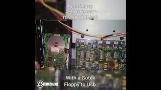 How to update Asr10 floppy to Usb.