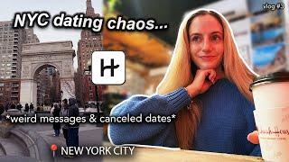 hinge in NYC is the trenches… weird messages, a guy canceled & golf bros (NYC dating diaries #3)