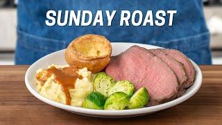 My British Grandma's Sunday Roast & Yorkshire Pudding Recipe