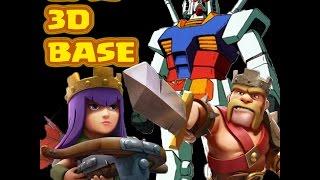 Clash of Clans - Epic 3D Robot Base