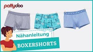 Eine Boxershorts aus Jersey nähen - mit Gummiband oder Tunnelbund