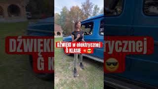 Najbardziej charakterystyczne dźwięki w nowej ELEKTRYCZNEJ Gklasie #gclass #gwagon #mercedesgwagon