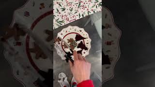 Serving Christmas Chocolate Molds on a Plate!