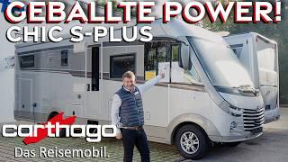 Iveco-Heckantrieb & XXL-Badezimmer: Der Carthago CHIC S-Plus. Hammer WoMo!