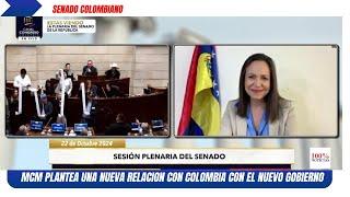 Maduro sale de Venezuela hacia  Rusia y MCM plantea nuevas relaciones en el Senado Colombiano