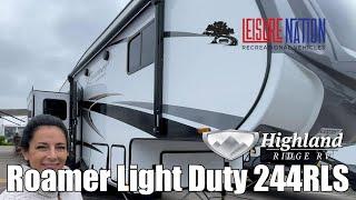 Highland Ridge RV-Roamer Light Duty-244RLS - by Leisure Nation of Newcastle, OK