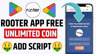 Rooter App Unlimited Trick 2025  | Free Redeem Code | Redeem Code App | Free Redeem Code App