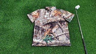 Golf Gentry men's Realtree Edge golf polo