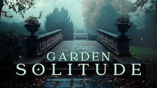 Rainy Garden Solitude: Dark Academia Piano for Reflection and Calm