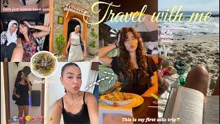 TRAVEL WITH ME ️ beach day with me, m’diq ,fnideq, Chefchaouen…‍️ أول مرة نسافر بحدي 