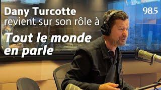 Dany Turcotte se confie sans filtre sur son départ de Tout le monde en parle