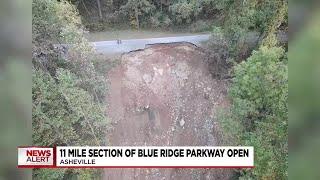 Another 11 miles open on Blue Ridge Parkway