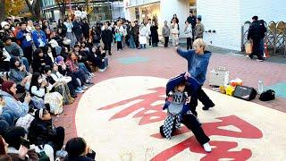 [STREET ARTIST] NEEZ. INTERACTIVE HONGDAE BUSKING. 241124.