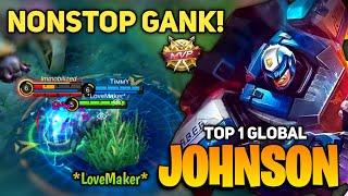 MVP PLAY! Insane Johnson Driving Skill | Top 1 Global Johnson Gameplay ~ Mobile Legends