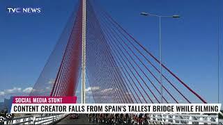 Content Creator Falls From Spain's Tallest Bridge While Filming