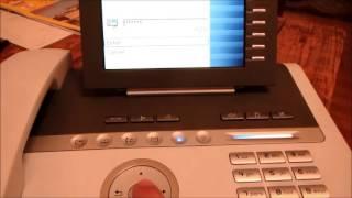 Siemens Openstage 60 Reset and setup for SIP / VOIP