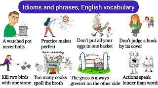 Idioms And phrases | Idioms in English | daily use English words | Vocabulary in English