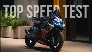 How fast can it really go? | TOP SPEED TEST | 2024 Aprilia RS 660