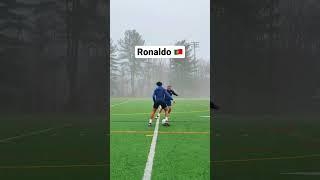 Messi   Ronaldo  Football Battle️ #shorts