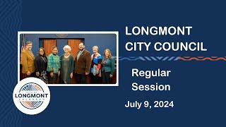 City Council Regular Session 07/09/2024