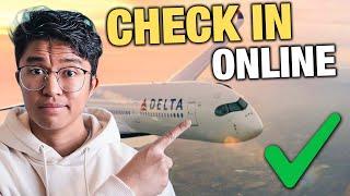 How to Check in Online for a Flight on Delta (SIMPLE & Easy Guide!)