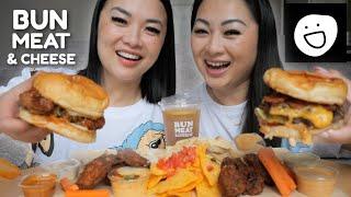 THAILAND'S IN & OUT Burger BUN MEAT & CHEESE *Sister Mukbang | N.E Let's Eat