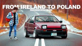 Buying My Dream TOYOTA AE86 | 2000 km ROADTRIP across Europe