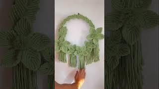 Ghirlanda Macrame Flowers  #macrametutorial #macrameflower