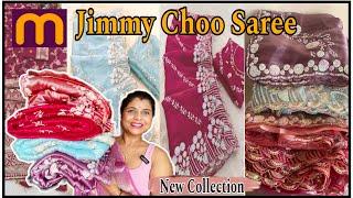 *HUGE* Meesho Jimmy Choo Saree Haul ||Viral jimmy Choo Georgette/Crepe Saree #meesho#saree#sareehaul