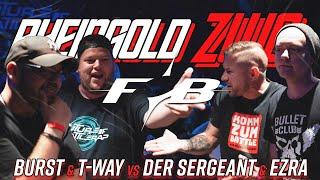 BURST & T-WAY vs. DER SERGEANT & EZRA | RAP BATTLE | FOB | 2024