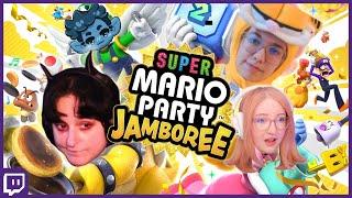 LOSER'S POV | MARIO PARTY JAMBOREE W/EMRYSKAY, RISSHELLA & RONT_TV | MomoMisfortune Twitch VOD |