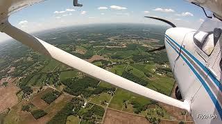 FLYING FUN - Part 1.  Flying N20052 to Lancaster, SC  (FTHVN 945)