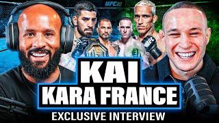 KAI KARA-FRANCE on PANTOJA, TOPURIA vs OLIVEIRA PREDICTION | EXCLUSIVE INTERVIEW!