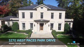 Buckhead Luxury Home | 3270 West Paces Park Dr NW, Atlanta, Georgia, USA  | Luxury Real Estate