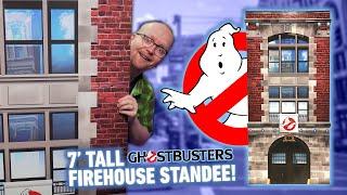 7-foot-tall Ghostbusters Firehouse Standee! | REVIEW