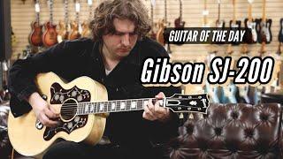 New Gibson SJ-200 | Guitar of the Day - Michael Lemmo's Birthday