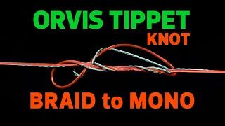 Testing the Orvis Tippet Knot: Braided Line to Monofilament Connection (Hand Strength Test)